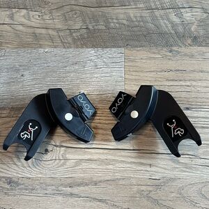 Black Yoyo Babyzen Stroller Adapters for Nuna car seat